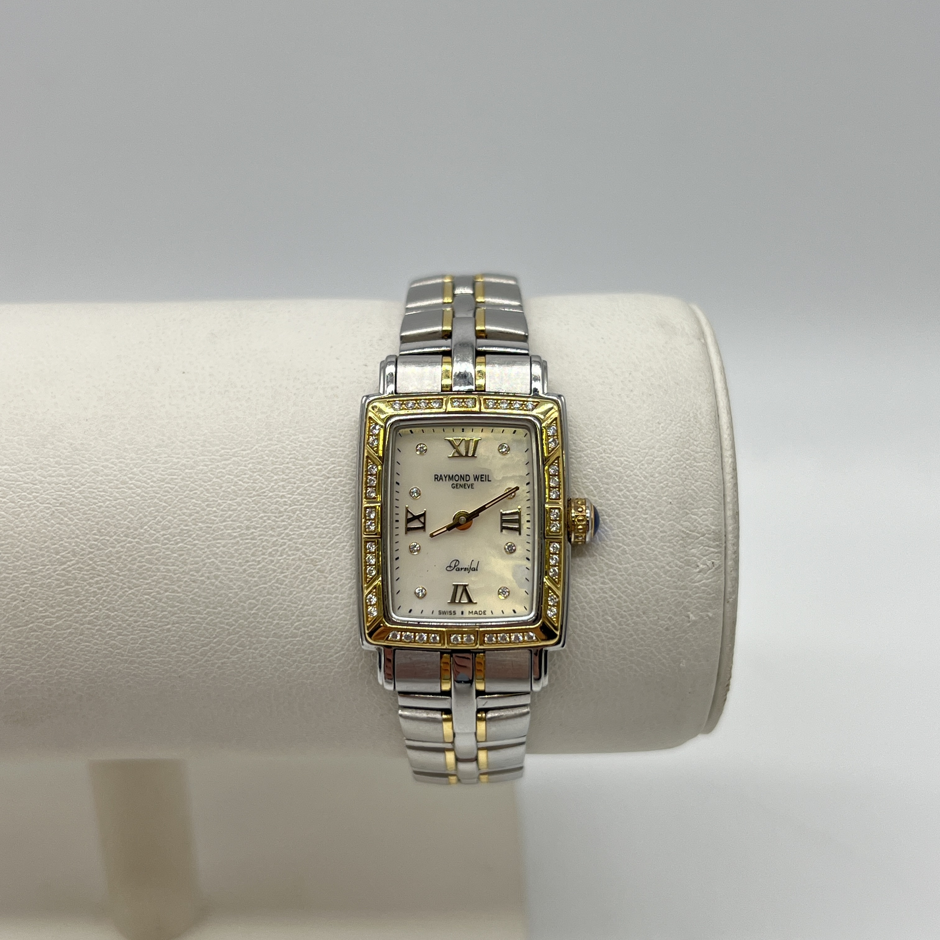 A Raymond Weil diamond set watch