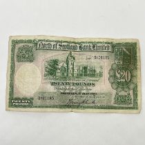 A North of Scotland bank note