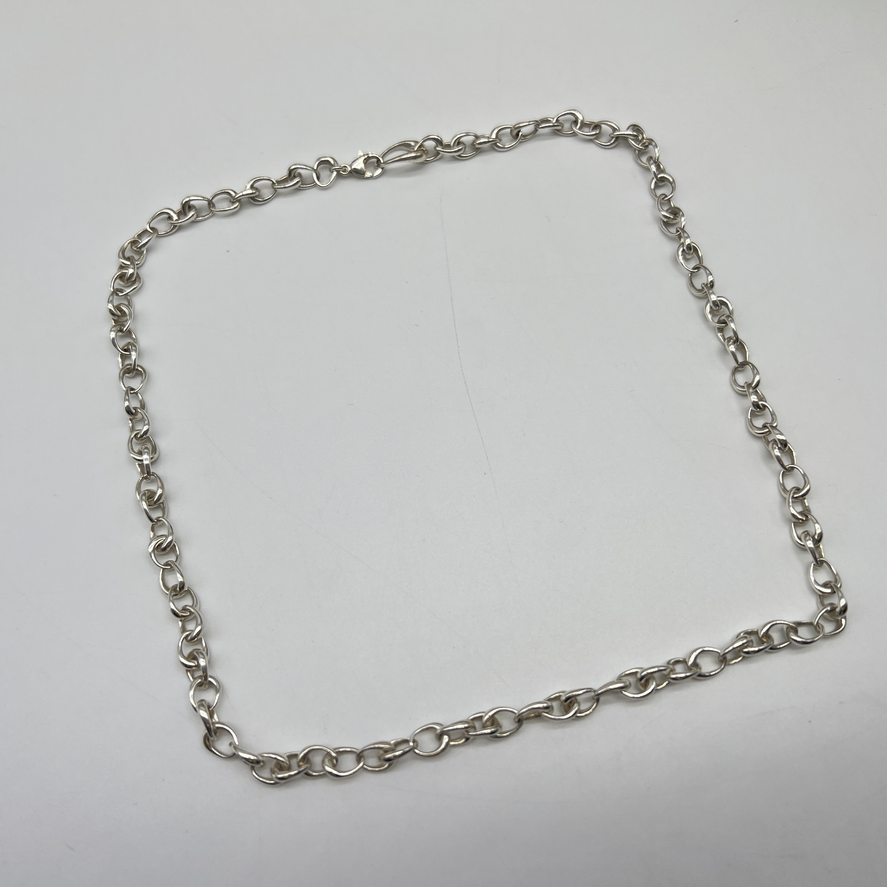 A silver Georg Jensen necklace and bracelet - Image 4 of 7