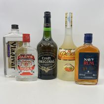A selection of bar fillers