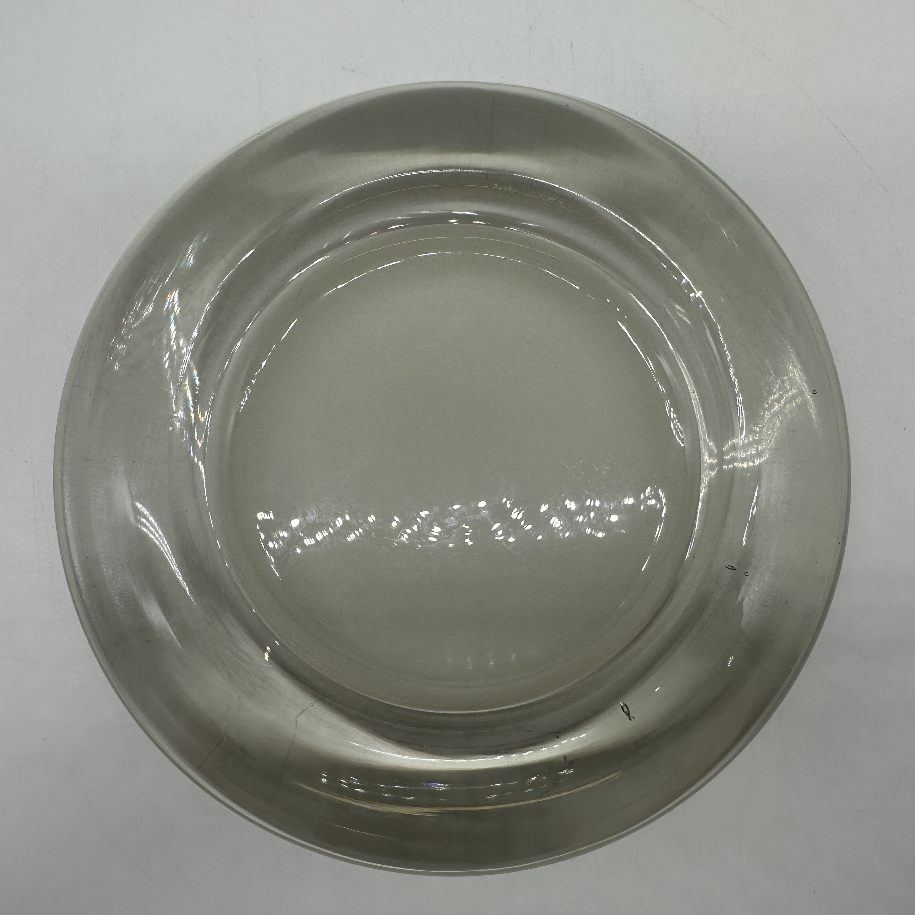 An Italian heavy glass bowl - Image 2 of 5