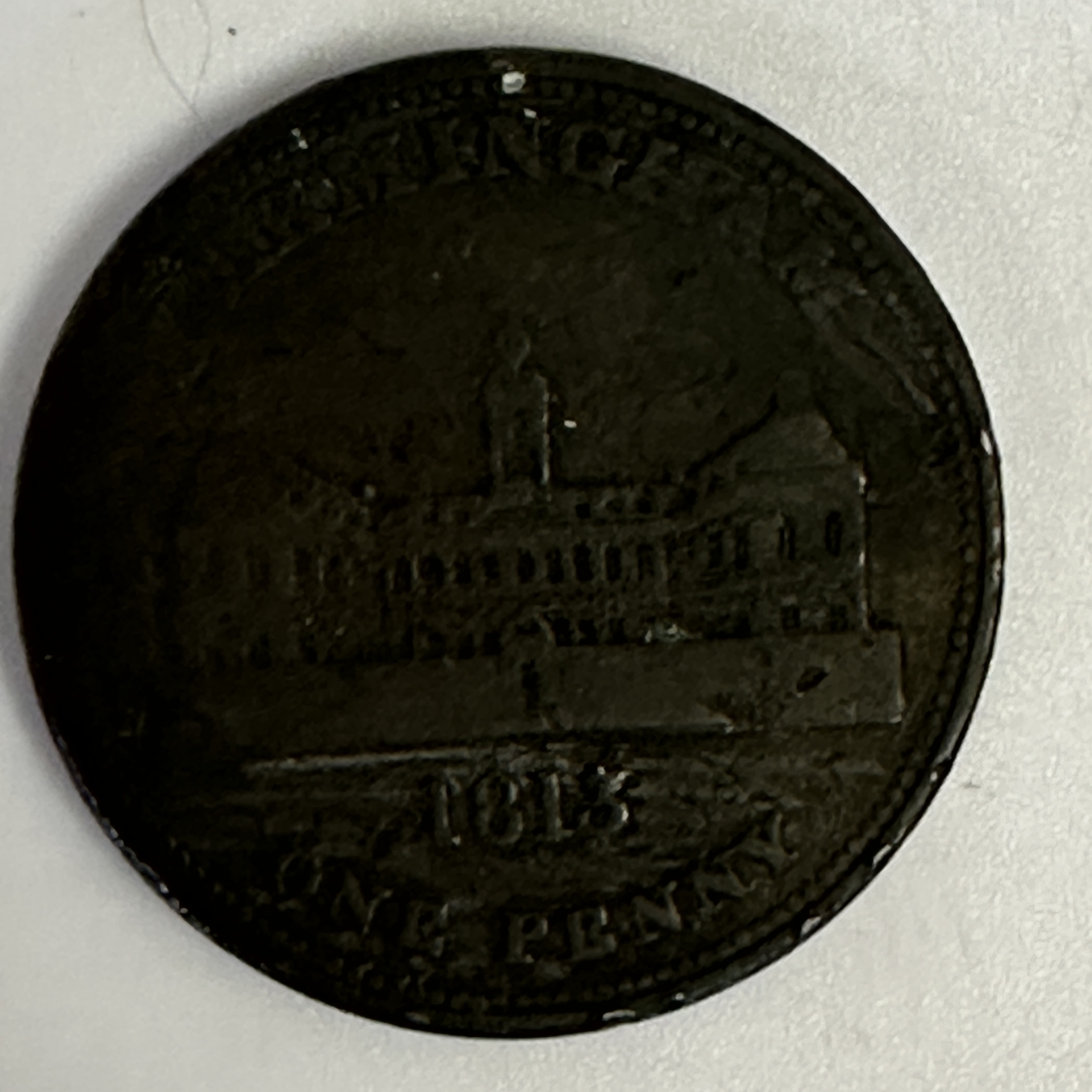 A Birmingham workhouse token - Image 6 of 7