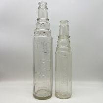 2x Esso oil bottles