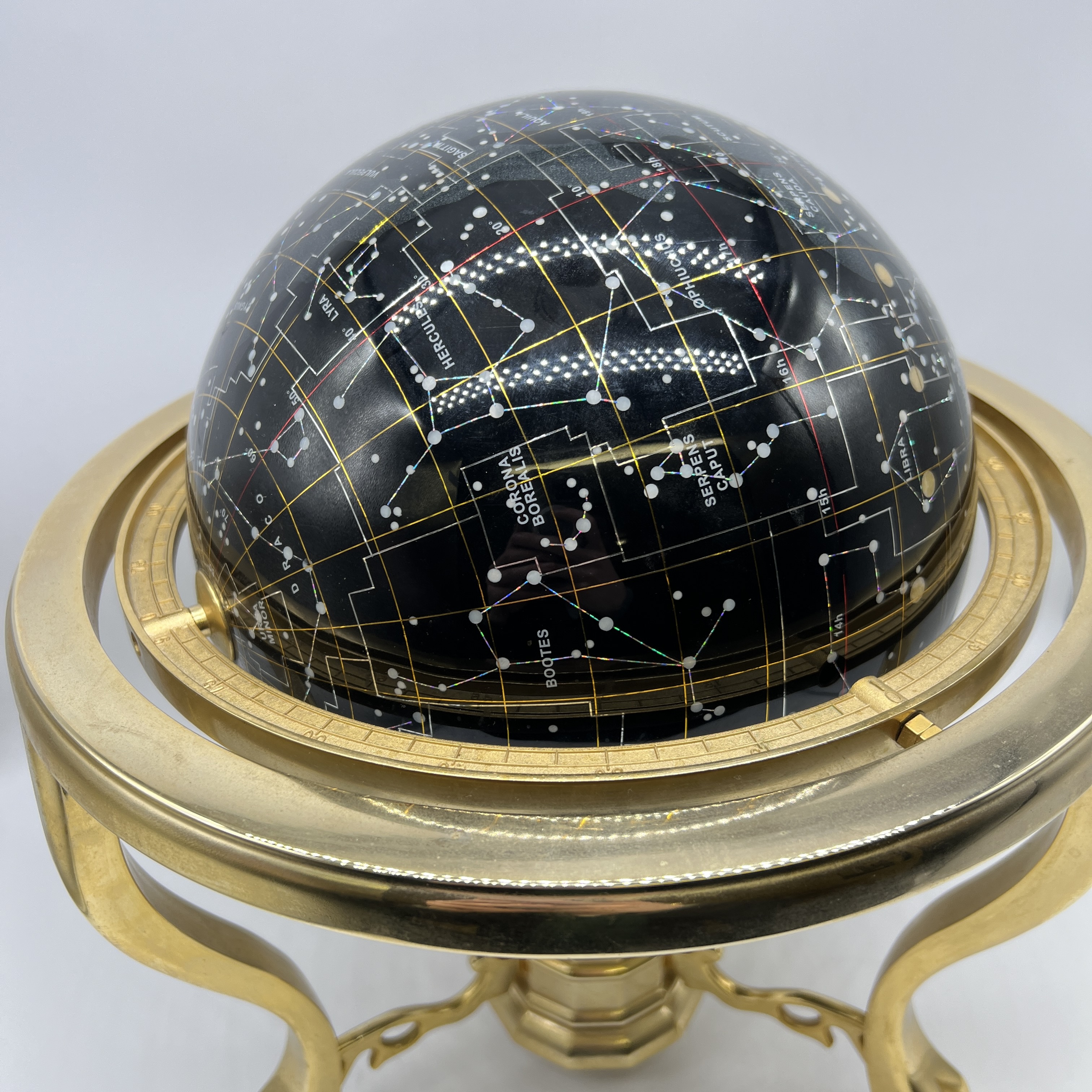 An ornamental globe of the constillation stars - Image 2 of 4
