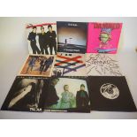 x9 7" Vinyl Lps - x6 The jam, x3 The Damned.