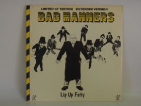 Bad Manners - Limited 12" Edition Lip Up Fatty Single Vinyl