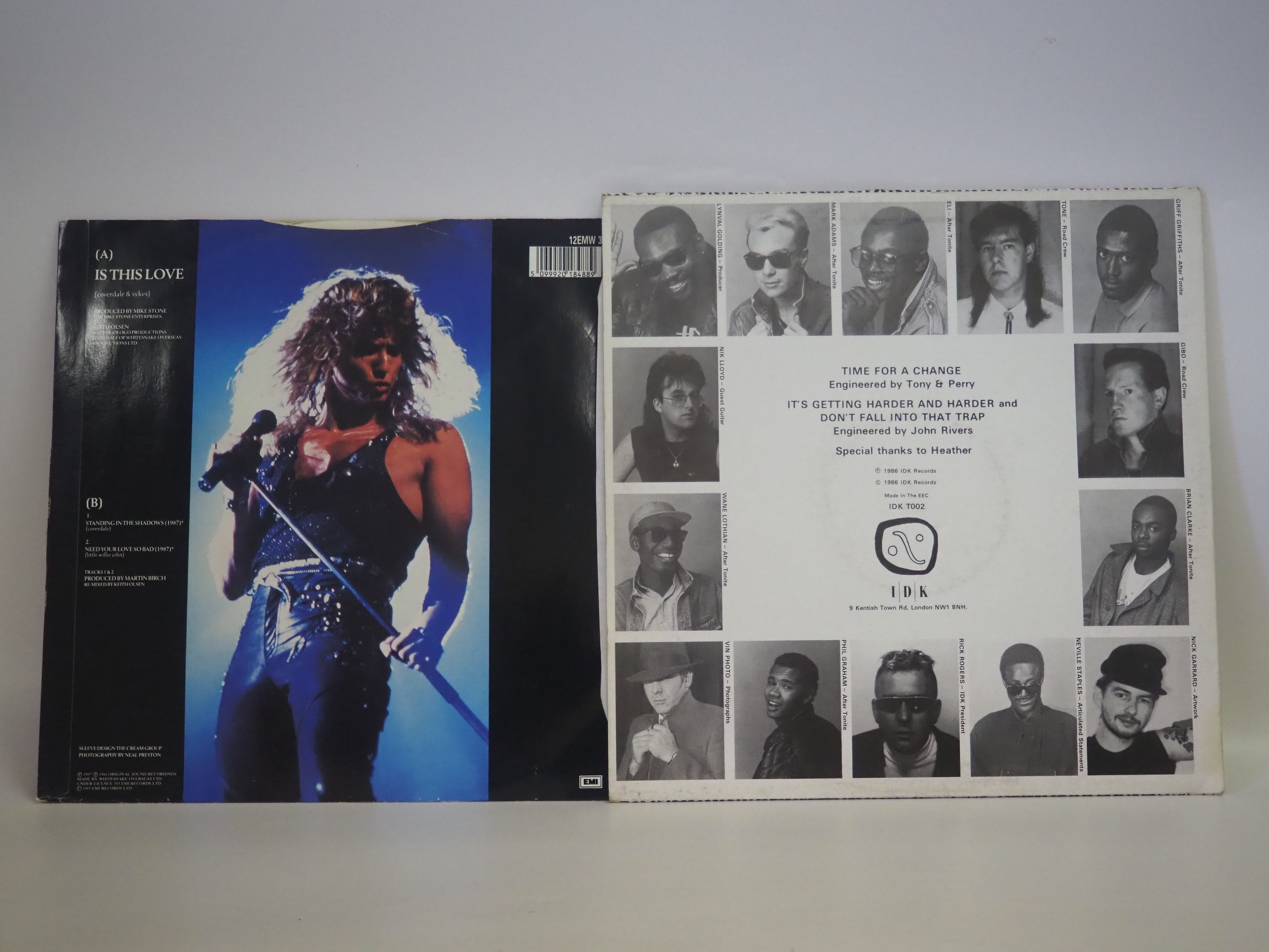 x2 12" Vinyl LPs - Whitesnake + After Tonite - Image 2 of 2