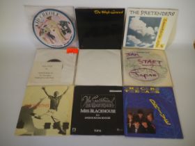 x9 7" Vinyl Lps - The Pretenders, Kid Creole, The Cars and others