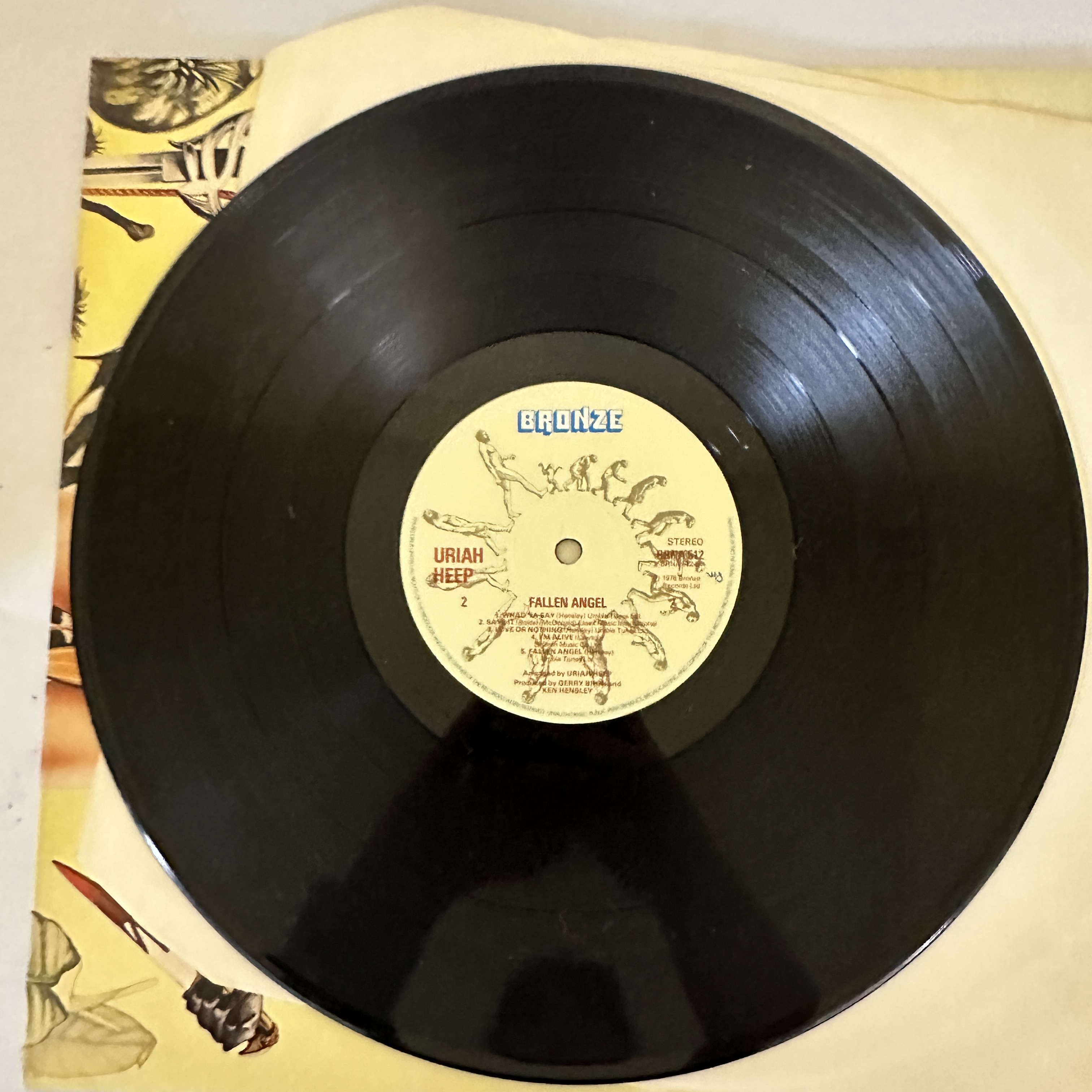An Uriah Heep - Fallen Angel vinyl LP - Image 9 of 12