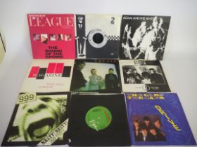 x9 7" Vinyl LPs - The Beat, The Jam, Human League and others