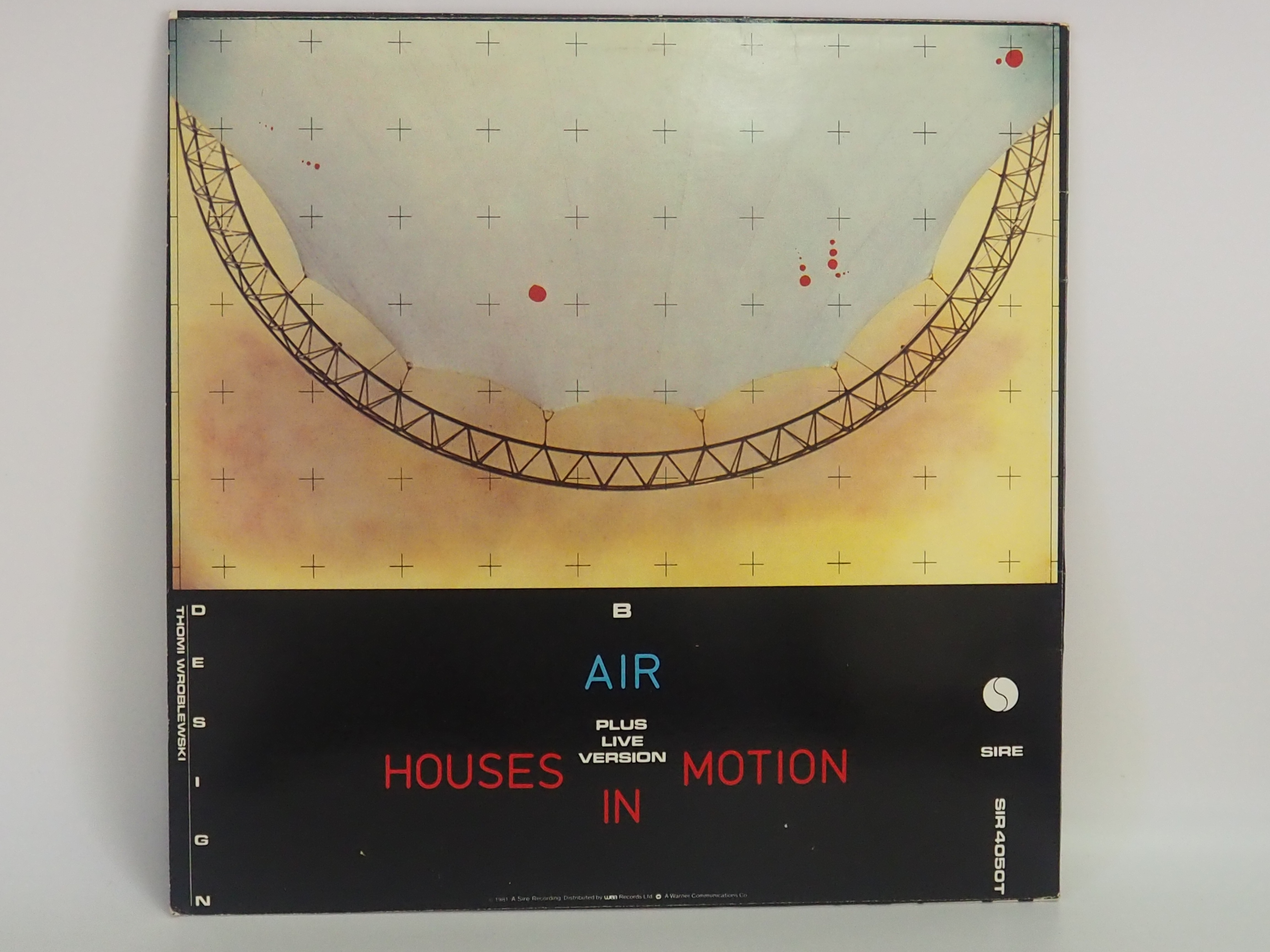 Talking Heads - Houses in motion 12" Single Vinyl. - Image 2 of 2