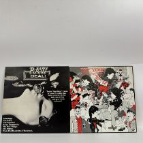 2x 12" vinyl LPs - Raw Deal + The Yobs