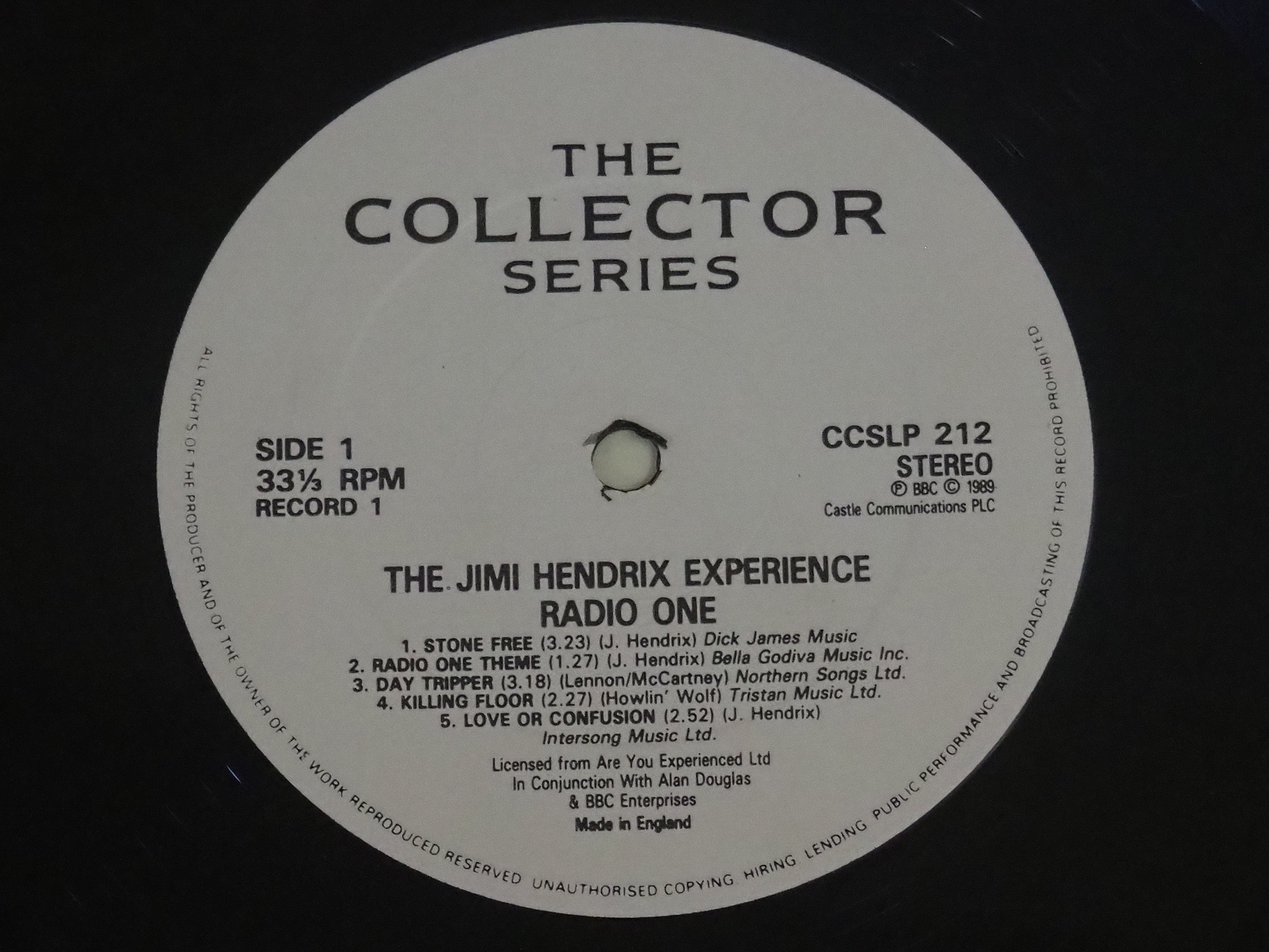 A Jimi Hendrix - Radio One vinyl lp - Image 5 of 11
