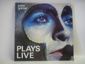 A Peter Gabriel - Plays Live 12" vinyl Lp