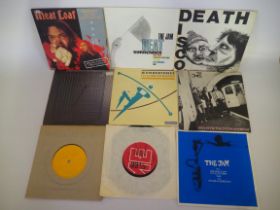 x9 7" Vinyl Lps - Meatloaf Double Vinyl,OMD,The Jam Double Vinyl and others.