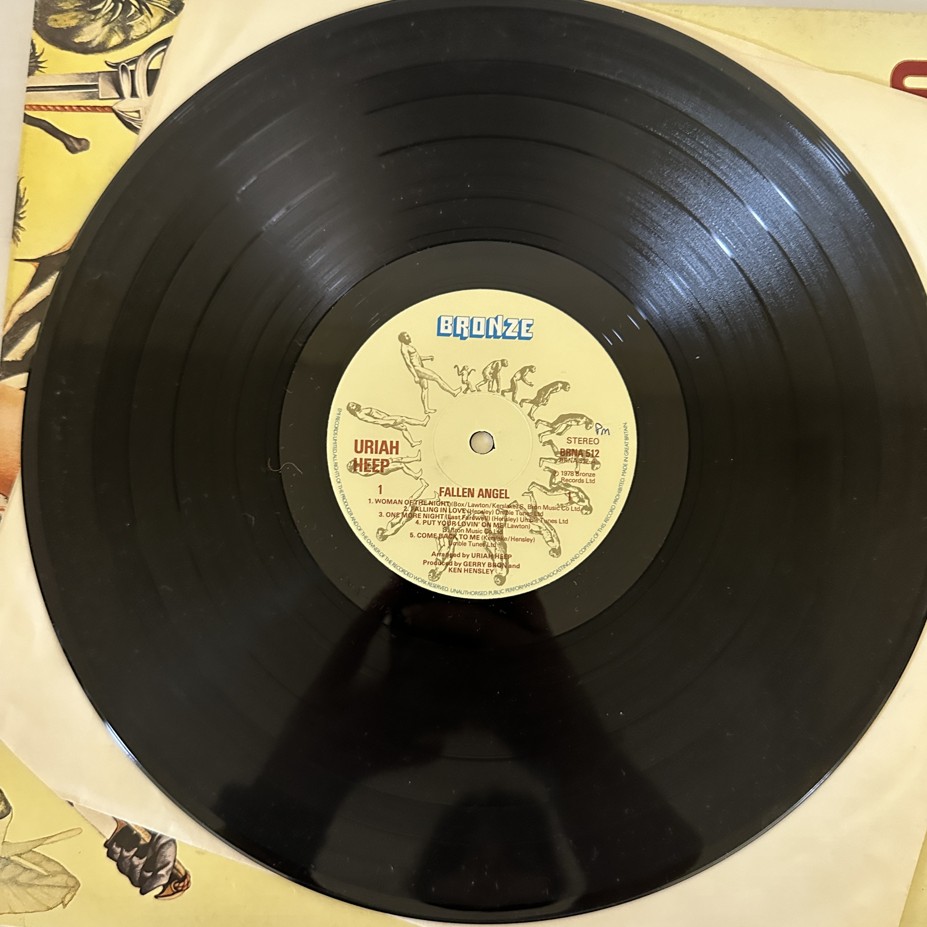 An Uriah Heep - Fallen Angel vinyl LP - Image 7 of 12