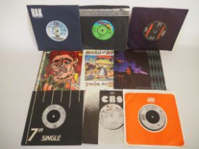 x9 7" Vinyl Lps - Status, Quo, Beach Boys, squeese and others.