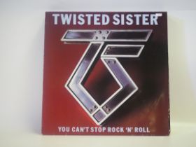A Twisted Sister - You Can't Stop Rock 'N' Roll 12' vinyl LP