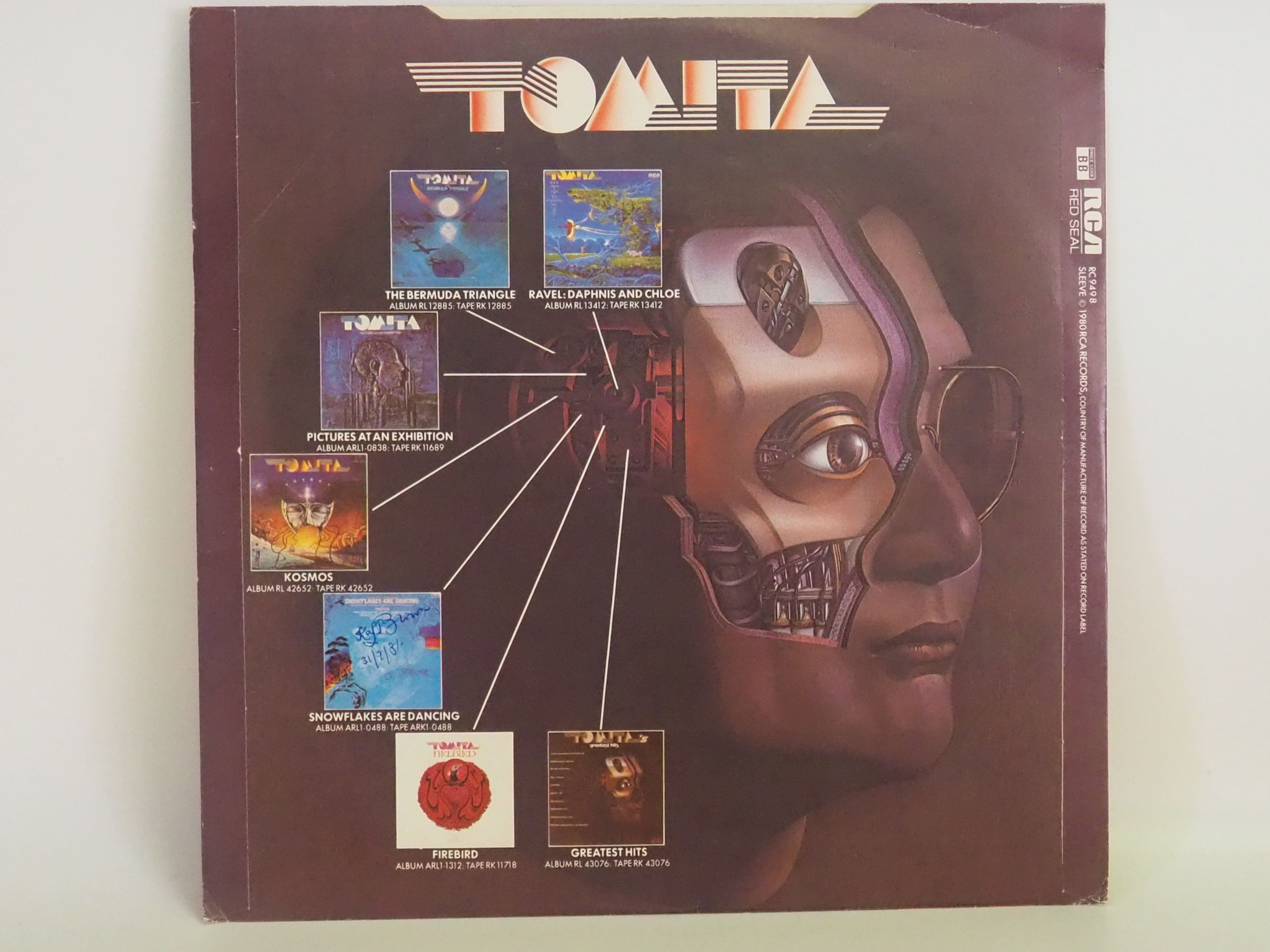 Tomita - Bolero 12" Single Vinyl - Image 3 of 3