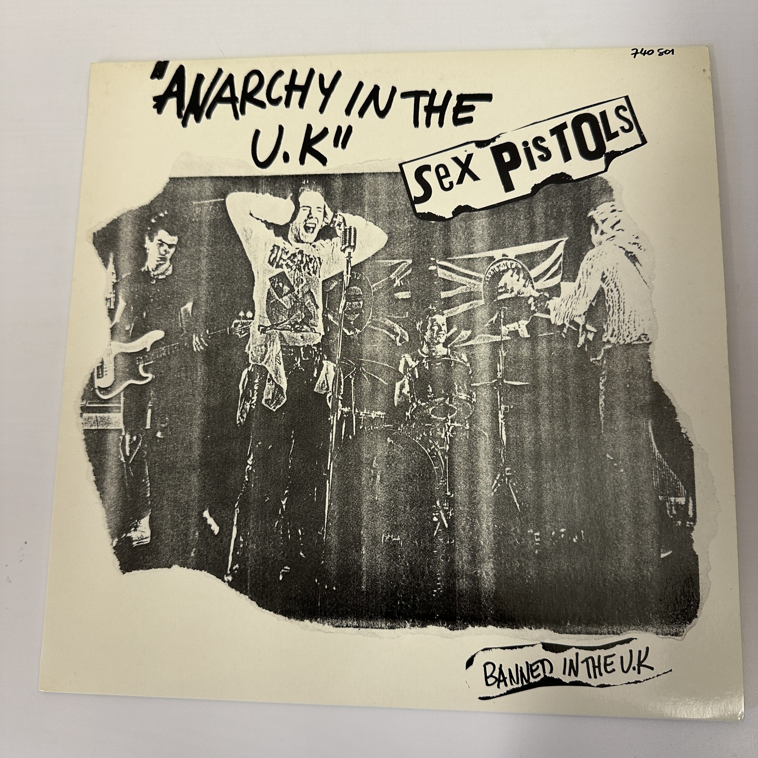 The Sex Pistols - Anarchy In The UK vinyl LP