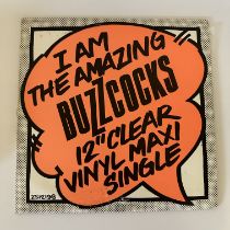 The Buzzcocks - I am the Amazing Buzzcocks 12" Clear Vinyl Maxi Single vinyl LP