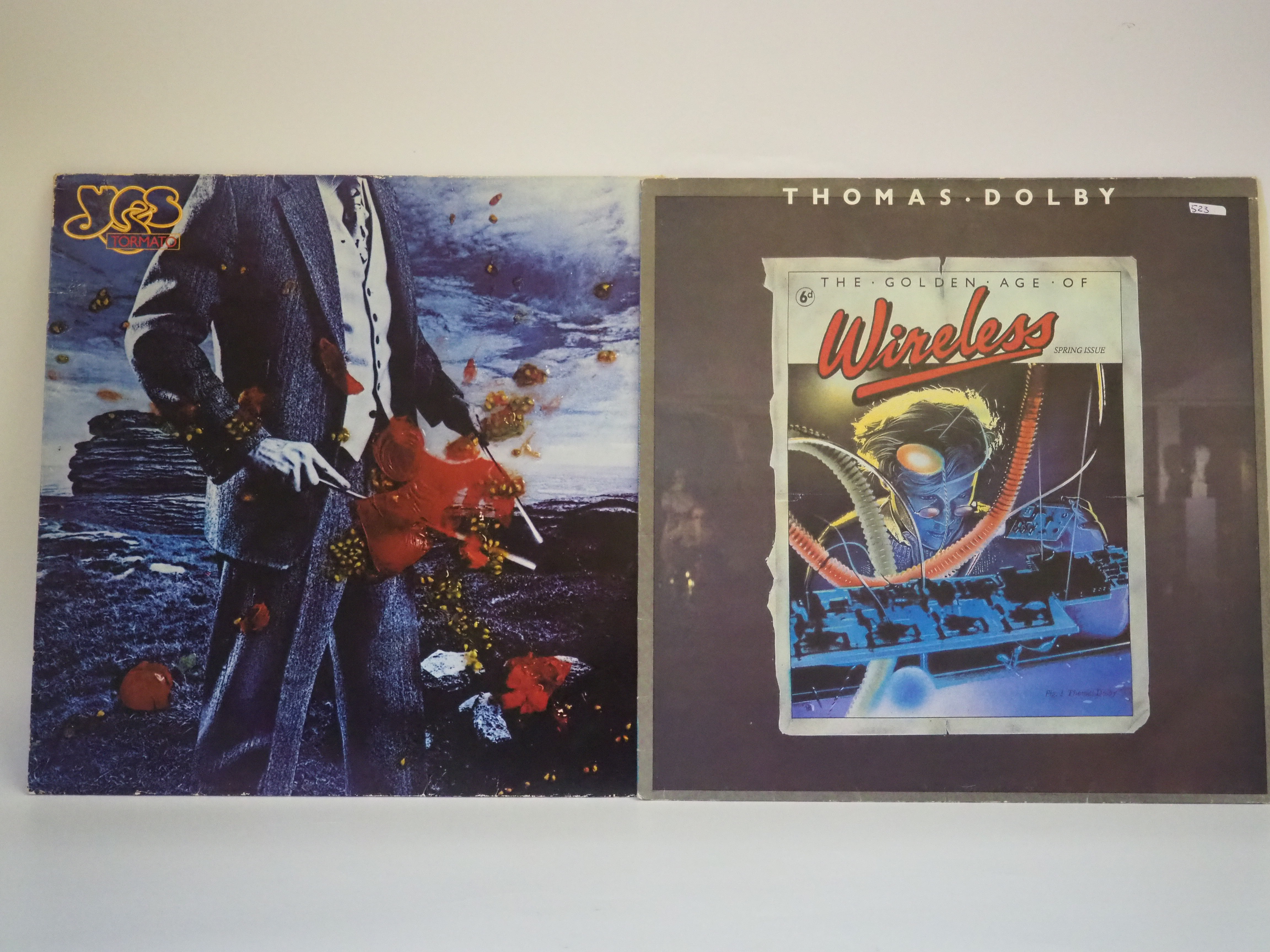x2 12" Vinyl LPs - Yes + Thomas Dolby