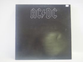 An AC/DC - Back In Black 12" vinyl LP