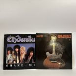 2x 12" vinyl LPs - Cinderella + The Heavy Metal Album