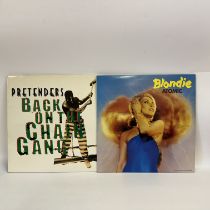 2x 12" vinyl LPs - Blondie + Pretenders