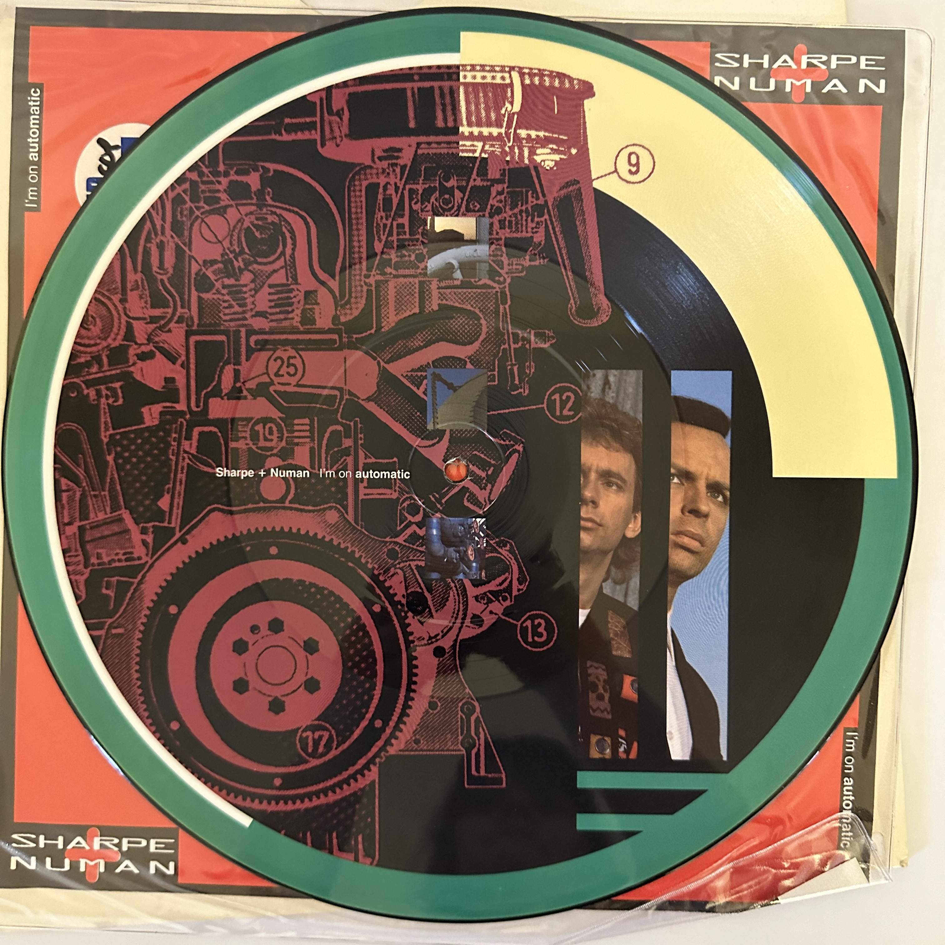 A Sharpe + Numan - I'm on automatic vinyl - Image 4 of 5