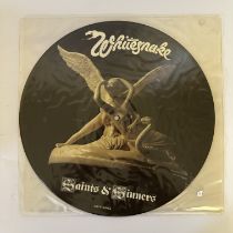 A Whitesnake - Saints & Sinners vinyl LP picture disc