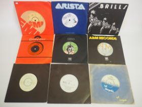 x9 7" Vinyl Lps - The Brills, Kate Bush, Rainbow and others.
