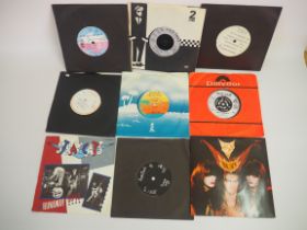 x9 7" Vinyl Lps - Stray Cats, Doctor and the Medics,Procol Harum and others.
