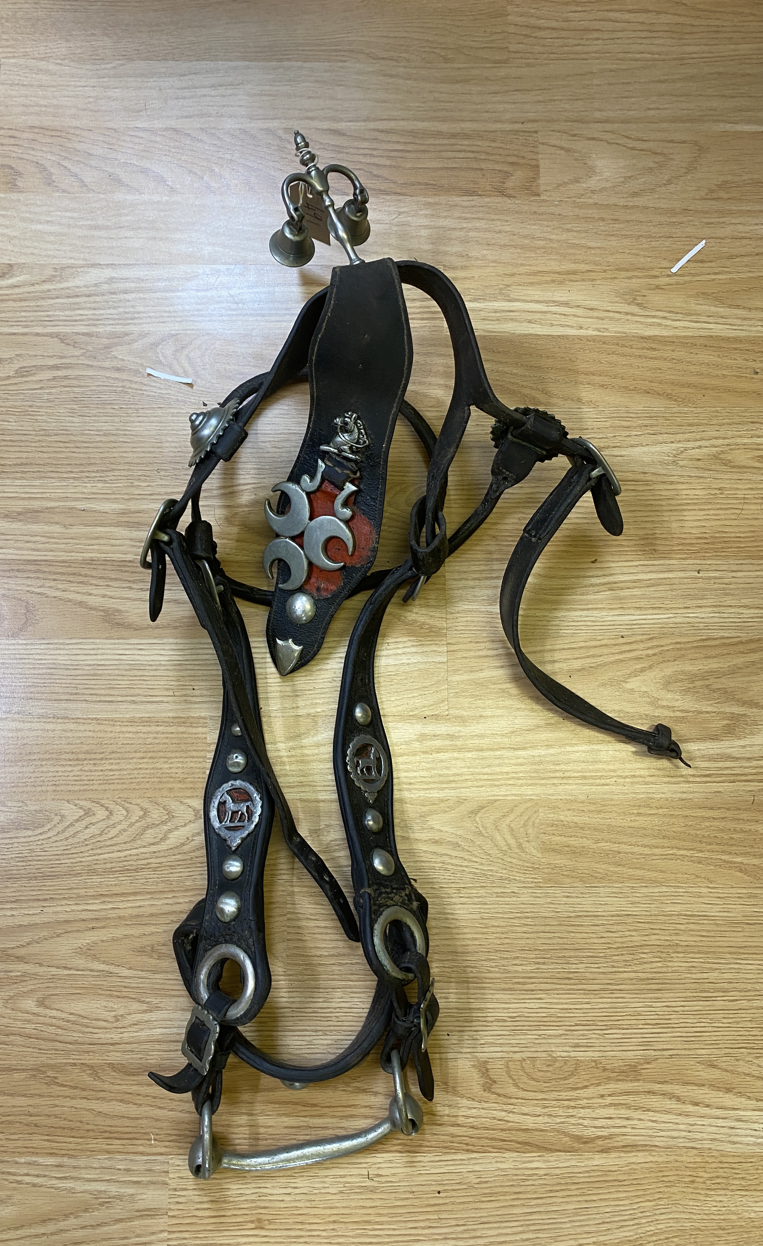 A Clydesdale neck collar and martingales - Image 4 of 5