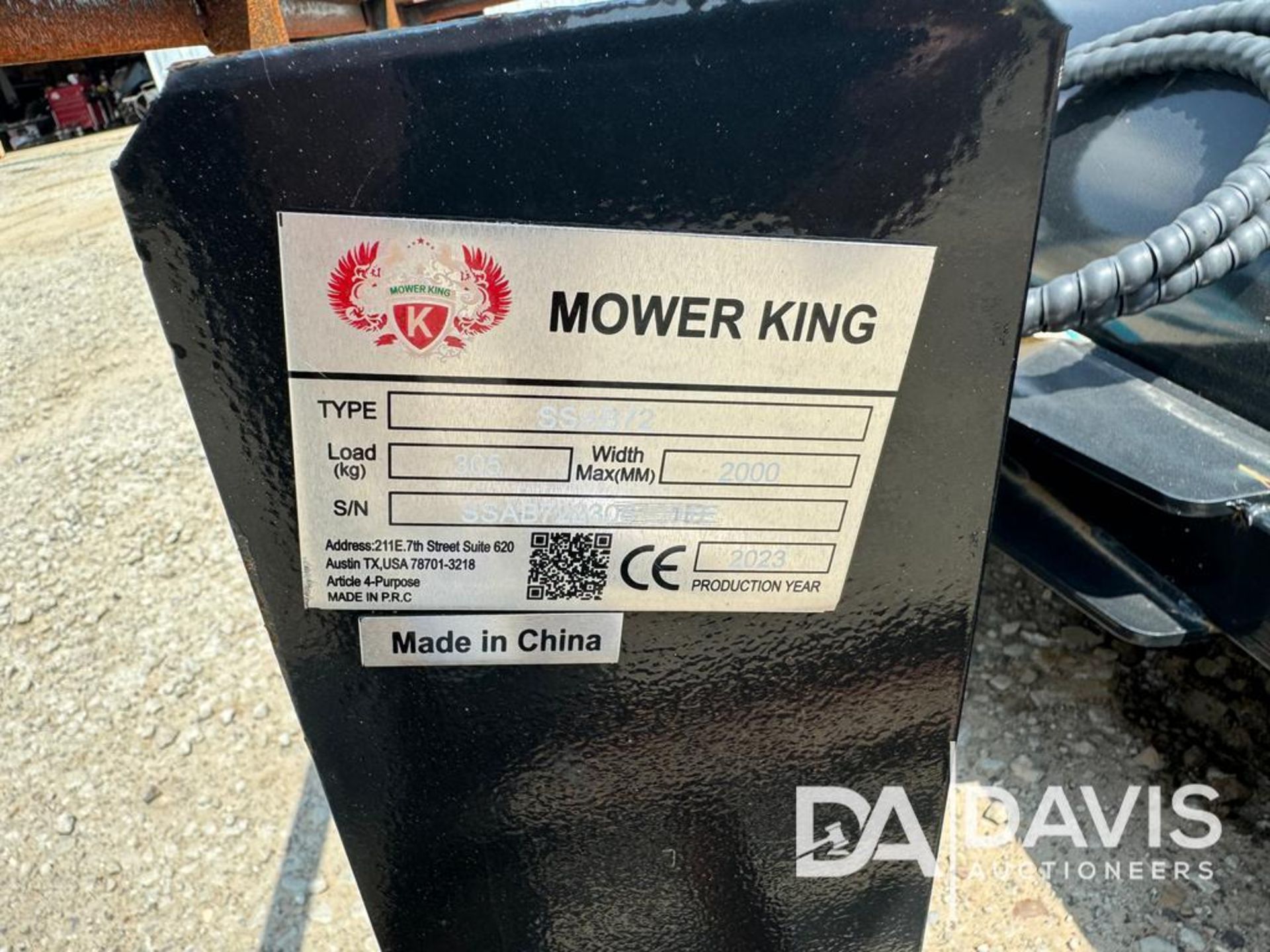 Mower King SSAB72 Sweeper Attachment - Bild 5 aus 5