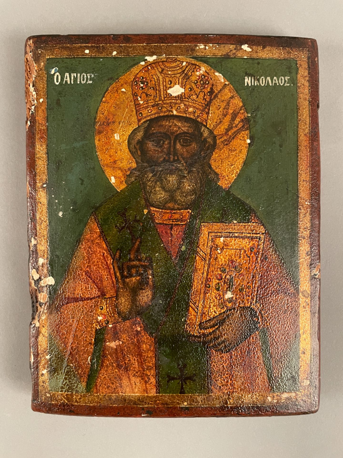 Der Heilige Nikolaus, Griechenland, wohl 19. Jh.