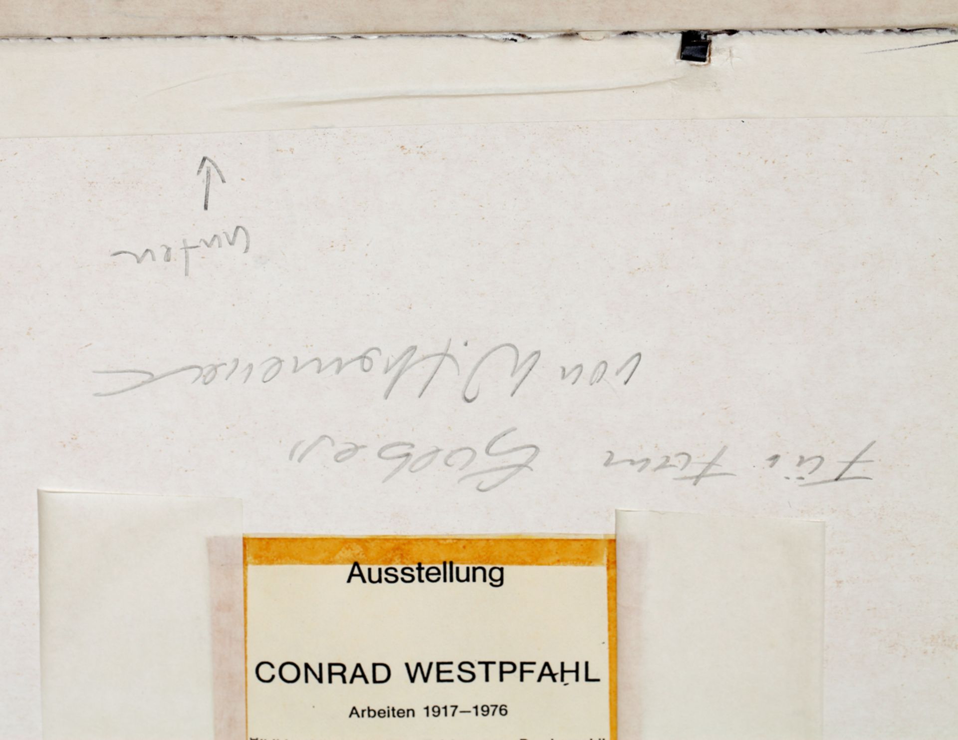 Conrad Westphal (Berlin 1891 - 1976 Wetzhausen) - Bild 5 aus 5