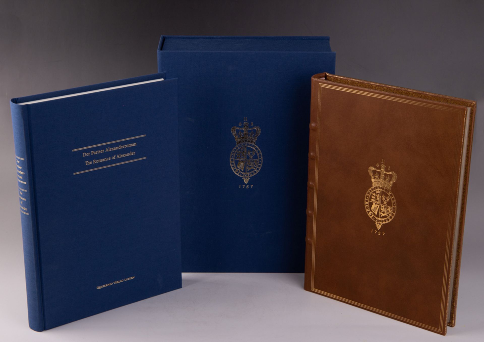 Faksimile-Edition des 'Pariser Alexanderromans' aus der British Library London