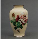 Cloisonné-Vase, Japan, wohl Showa-Zeit (1926-1989)
