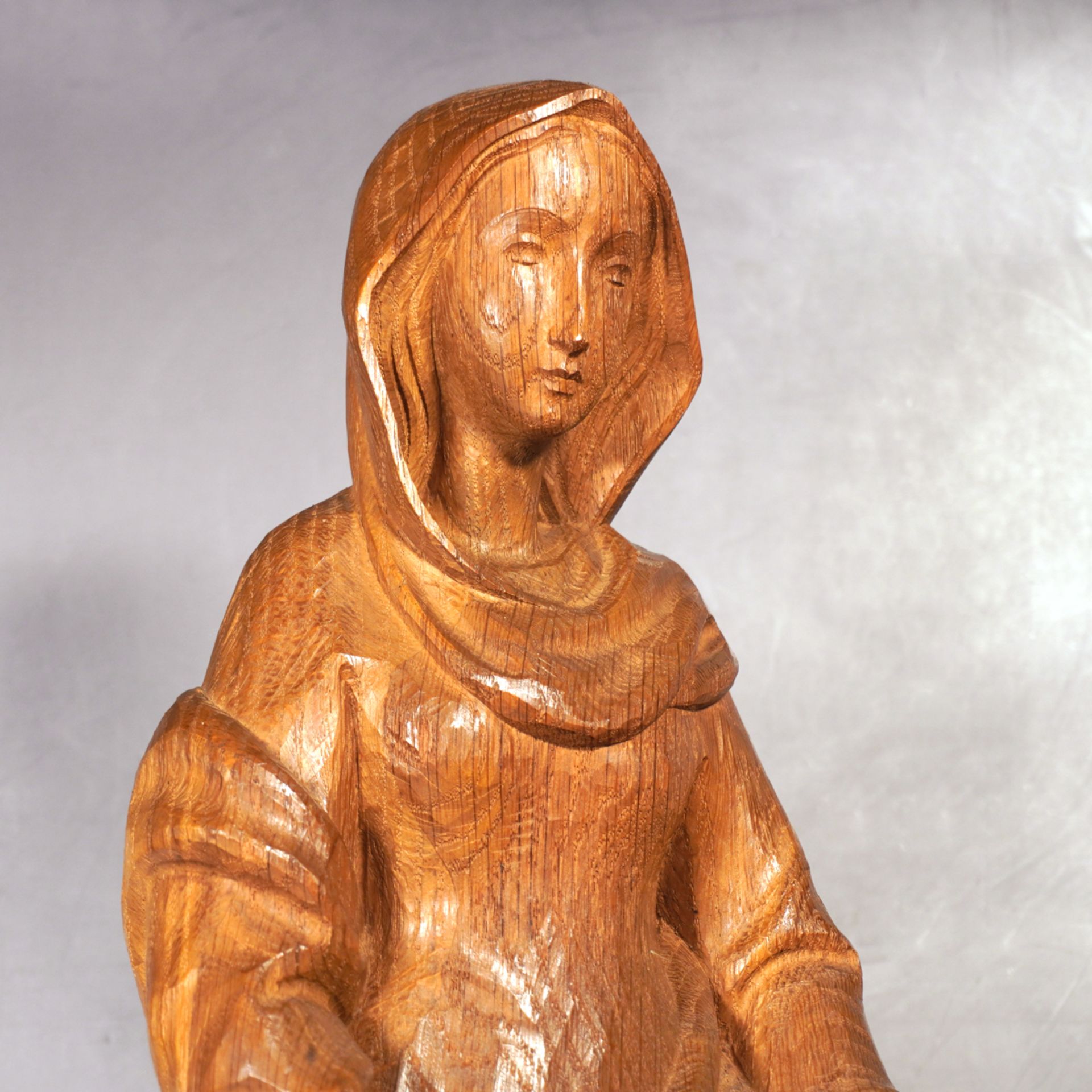 Figur der Heiligen Barbara, 20. Jh. - Bild 4 aus 5