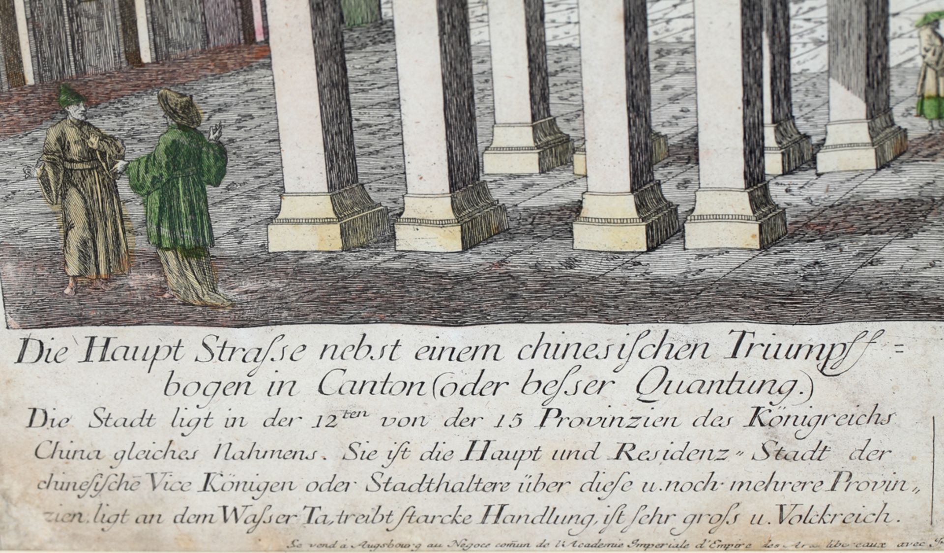 3 Guckkastenbilder, um 1780 - Bild 12 aus 13