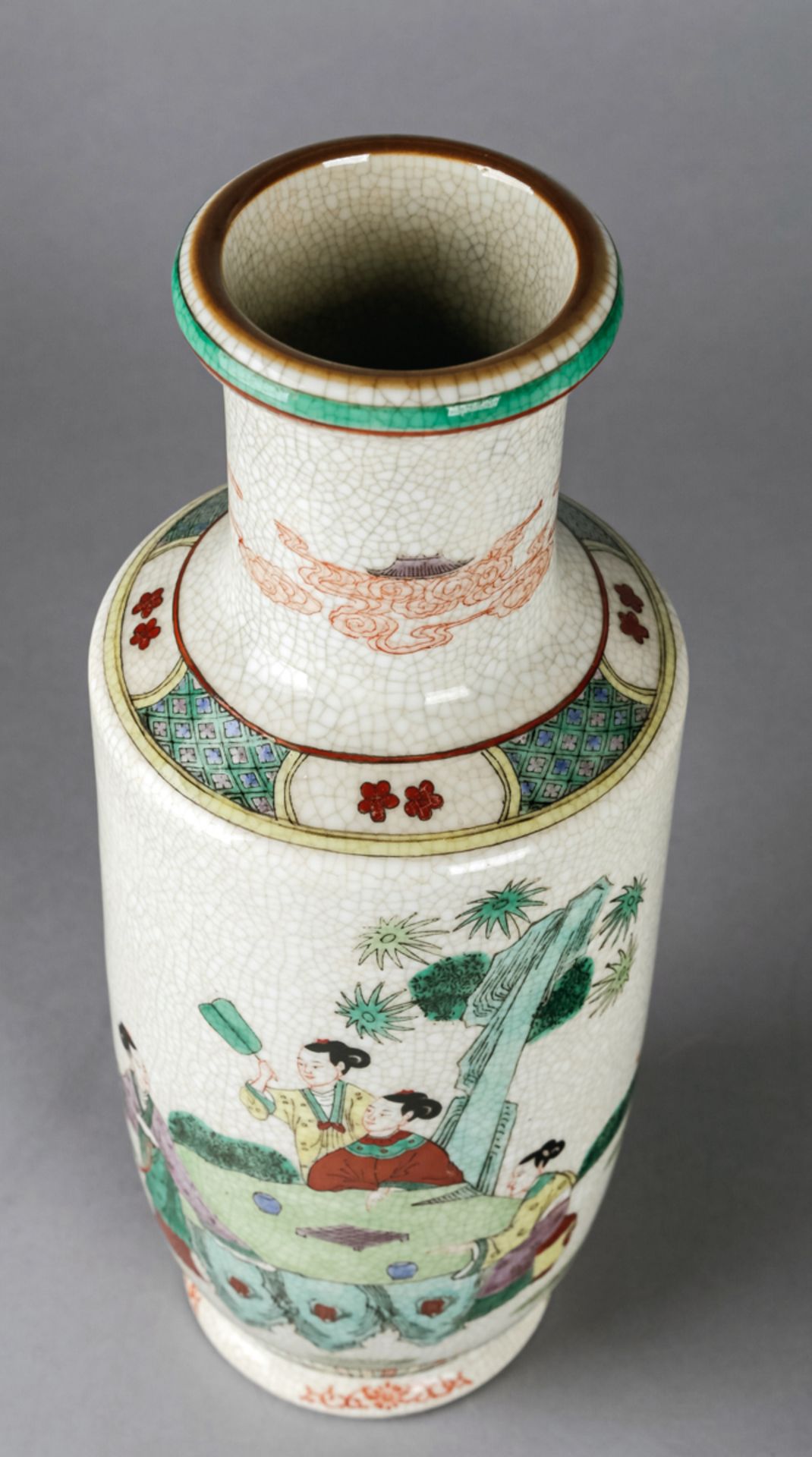 China, Vase, um 1900, Guangxu Zeit (1857-1908) - Bild 4 aus 5