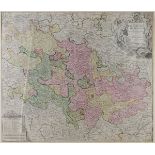 Kupferstichkarte Rheinland-Pfalz (Exactissima Palatinatus ad Rhenum)