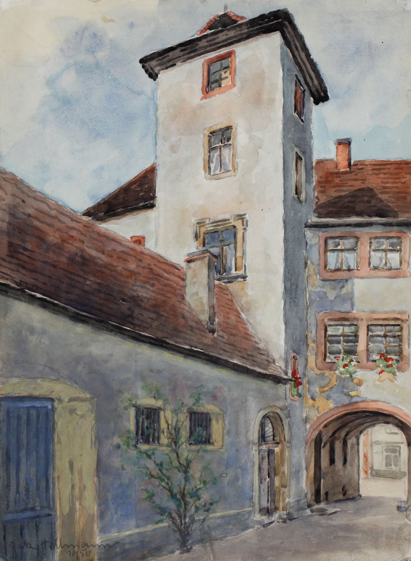 Jakob Hellmann (Hamburg 1877 - 1953 Partenkirchen) - Bild 4 aus 14