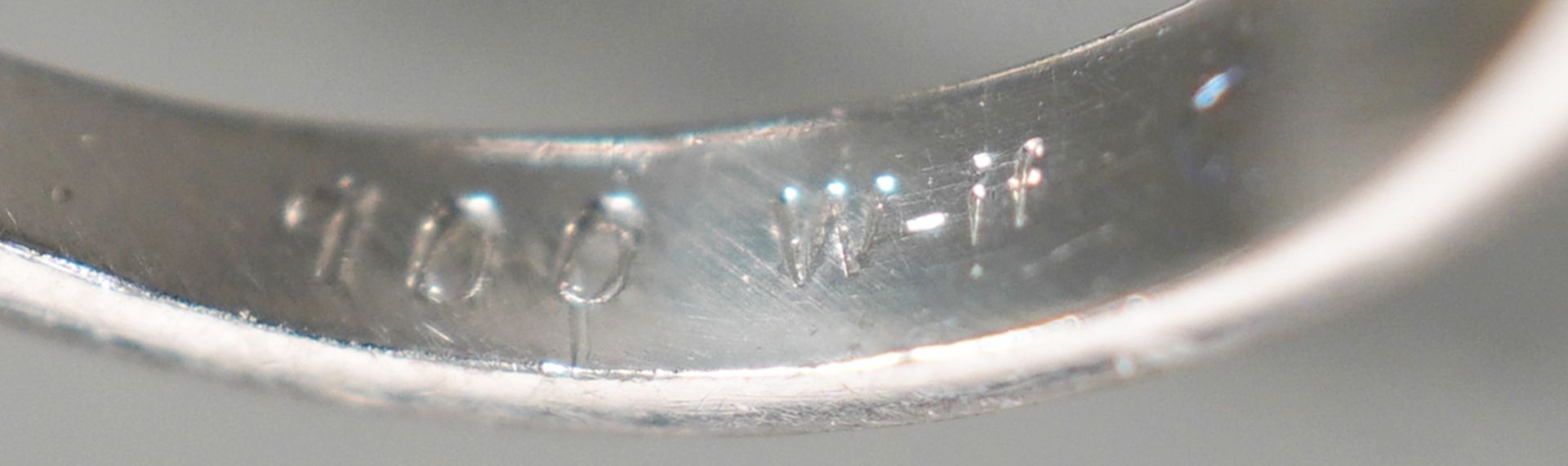 Ring mit 17 Brillanten, WG 585 - Image 2 of 2