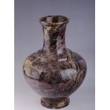 Vase aus Mineral