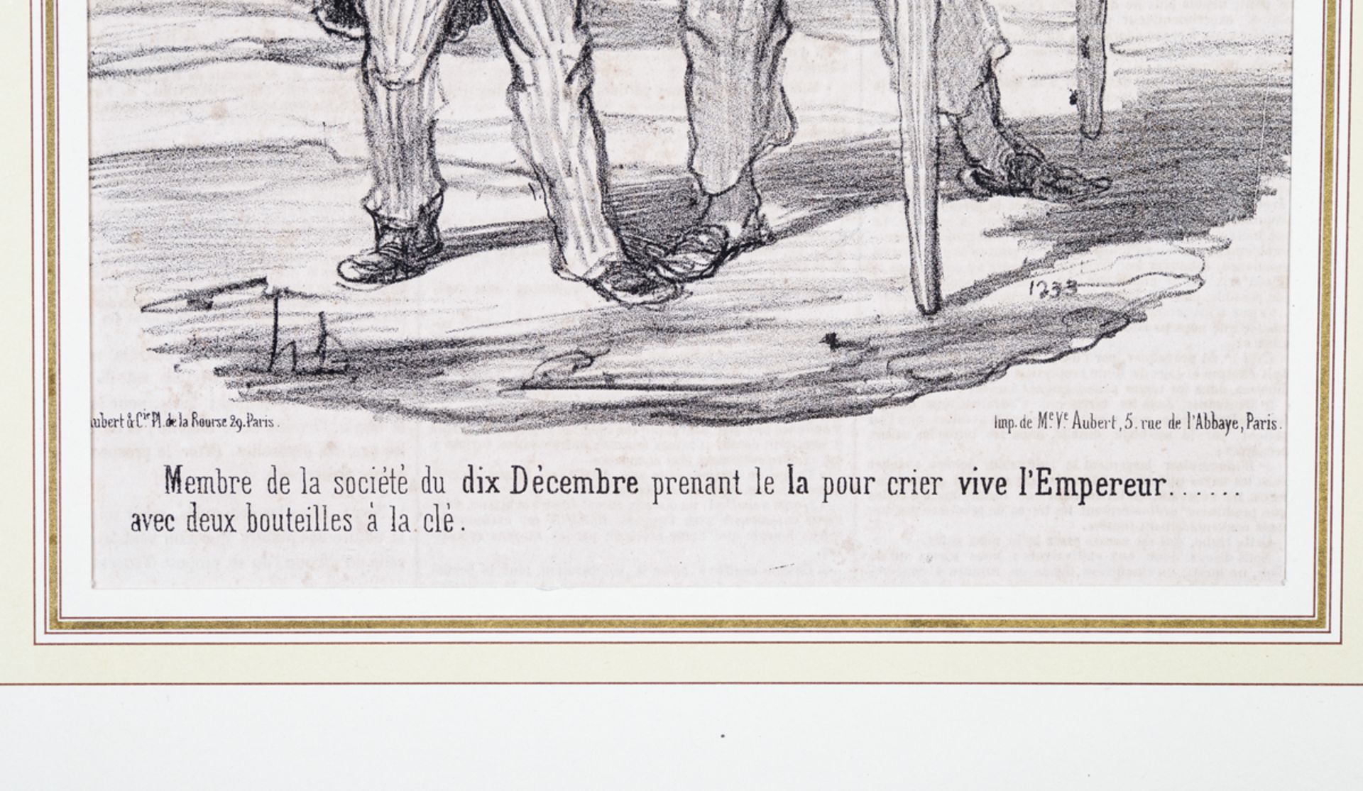 Honoré Daumier (Marseille 1808 - 1879 Valmondois) - Image 2 of 3