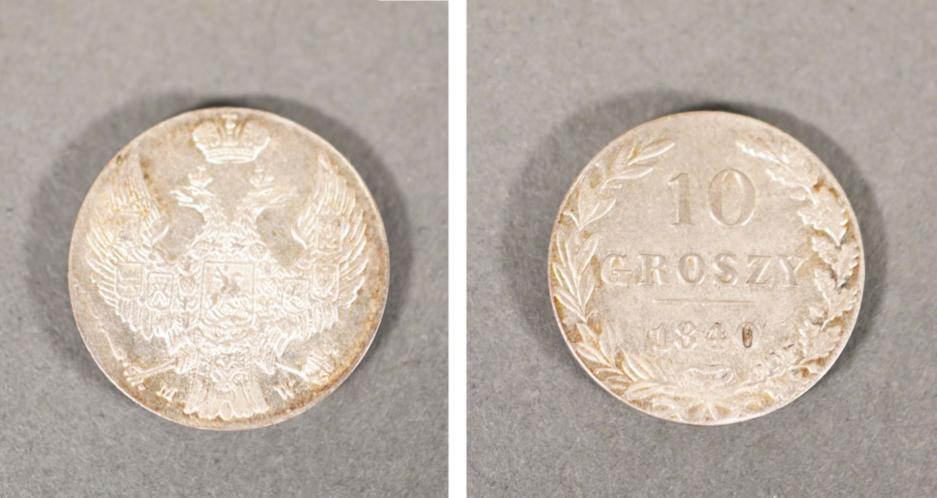 10 Groszy, 1840, Polen