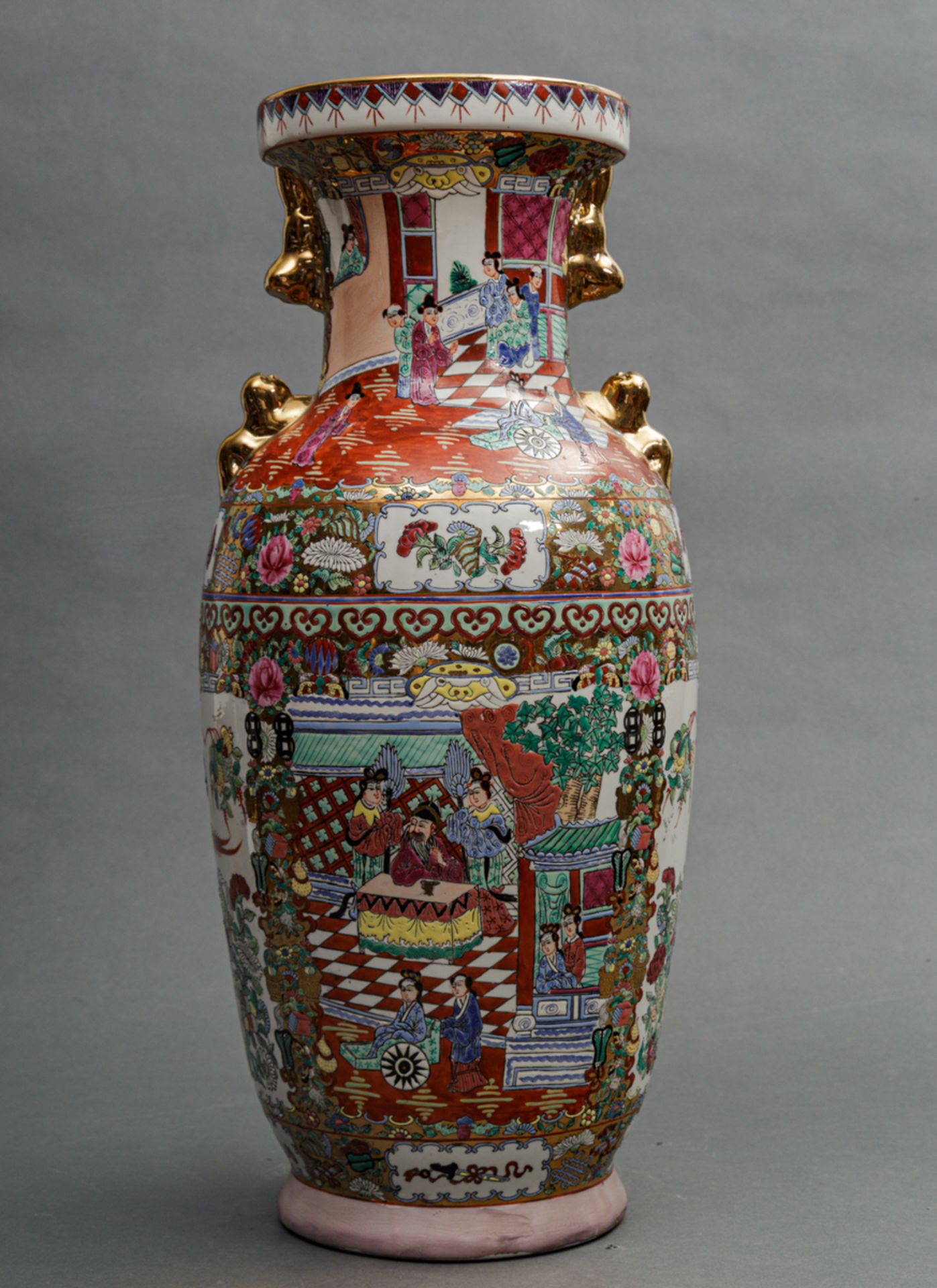 Bodenvase, wohl Guangzhou (Kanton), China, 20. Jh.