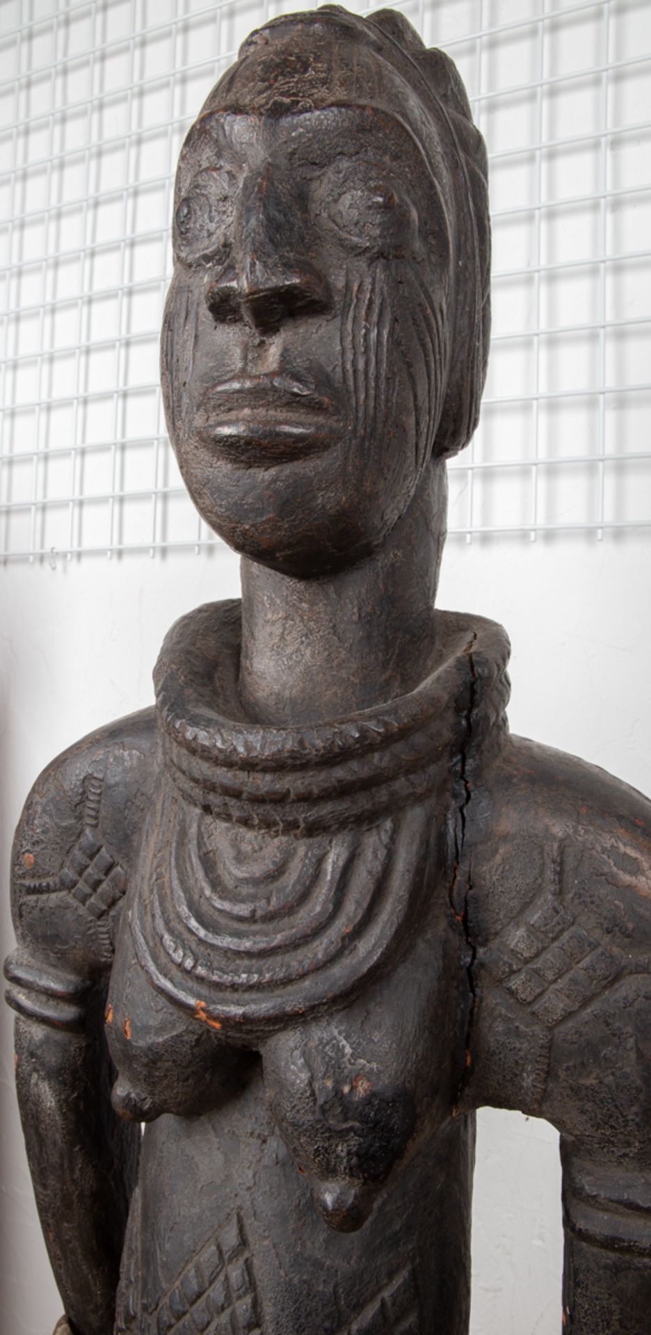 Große Figur der Yoruba, Nigeria - Bild 4 aus 4